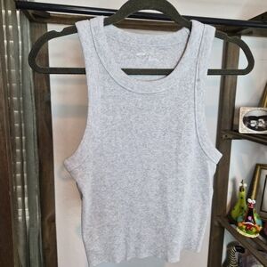 Aerie Heather Gray Sleeveless Tank